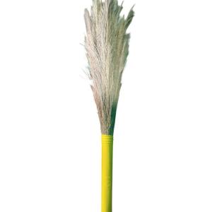 555 Super Soft Hill Grass Broom with Durable Yellow Handle
