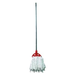 Heavy-Duty Clip-Style Cotton String Floor Mop with Long Stainless Handle | High-Absorbency Wet & Dry Cleaner
