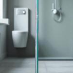 Long Handle Floor Scrubbing Brush with Integrated Water Wiper Squeegee