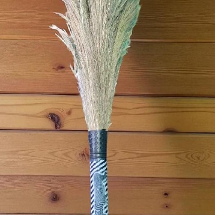 BHARAT PLASTIC Super Soft Hill Grass Floor Broom