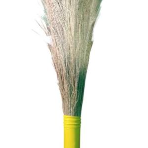 555 Super Soft Hill Grass Broom with Durable Yellow Handle