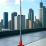 Heavy-Duty Cotton Floor Cleaning Mop with Durable Metal Pole